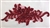 APL-BED-115-WINE. Beaded Applique with Rhinestone and Sequin on Net. - Wine - 16" x 7"