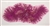 APL-BED-116-FUCHSIA. Beaded Applique with Pearls on Net. - Fuchsia- 15.5" x 6.5" - Each $6