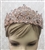 CWN-107-ROSEGOLD-CRYSTAL. WHOLESALE CROWN, CLEAR CRYSTALS ON ROSE-GOLD METAL