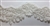 LNS-BBE-204-OFFWHITE. BRIDAL BEADED LACE - 4.5 " WIDE