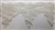 LNS-BBE-211-OFFWHITE. BRIDAL EMBROIDERED LACE WITH METALIC SILVER BORDER - 5 " WIDE