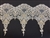 LNS-BBE-254-IVORYGOLD. Ivory/Gold Bridal Lace - 10.5 Inch Wide - Sold By the Yard