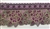 TRM-IND-201-FUCHSIAROSE. Indian Trim with Fuchsia and Rose Embroidery and Metallic Gold Borders - 3.5 " Wide