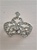 BRO-RHS-026-RHINESTONE BROOCH - 1.25 X 1 INCH