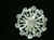 BRO-RHS-184.  Crystal Rhinestone Brooch