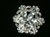 BRO-RHS-197.  Crystal Rhinestone Brooch