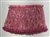 FRI-BED-109-PINK. Beaded Fringe - Pink Color - 6" Wide - On Pink Tape - 1 yard