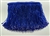 FRI-BED-109-ROYALBLUE. Beaded Fringe - Royal Blue Color - 6" Wide - On Royal Blue Tape - 1 yard