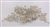 HDP-100-GOLD-CRYSTAL. WHOLESALE HEAD-PIECE, CLEAR CRYSTALS WITH GOLD BACKING ON A COMB