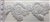 LNS-BBE-205-WHITE. BRIDAL BEADED LACE - 4.5 " WIDE