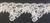 LNS-BBE-219-OFFWHITE. FULLY BEADED BRIDAL LACE- 5" - WHITE