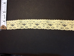 STRETCH LACE - LESS 1 INCH WIDE