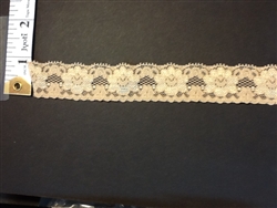 STRETCH LACE - LESS 1 INCH WIDE