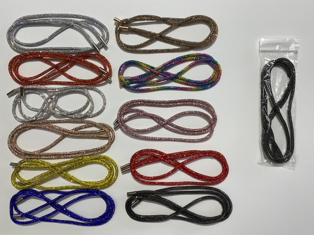  Bling Crystal Rhinestone String Rope for Hoodies